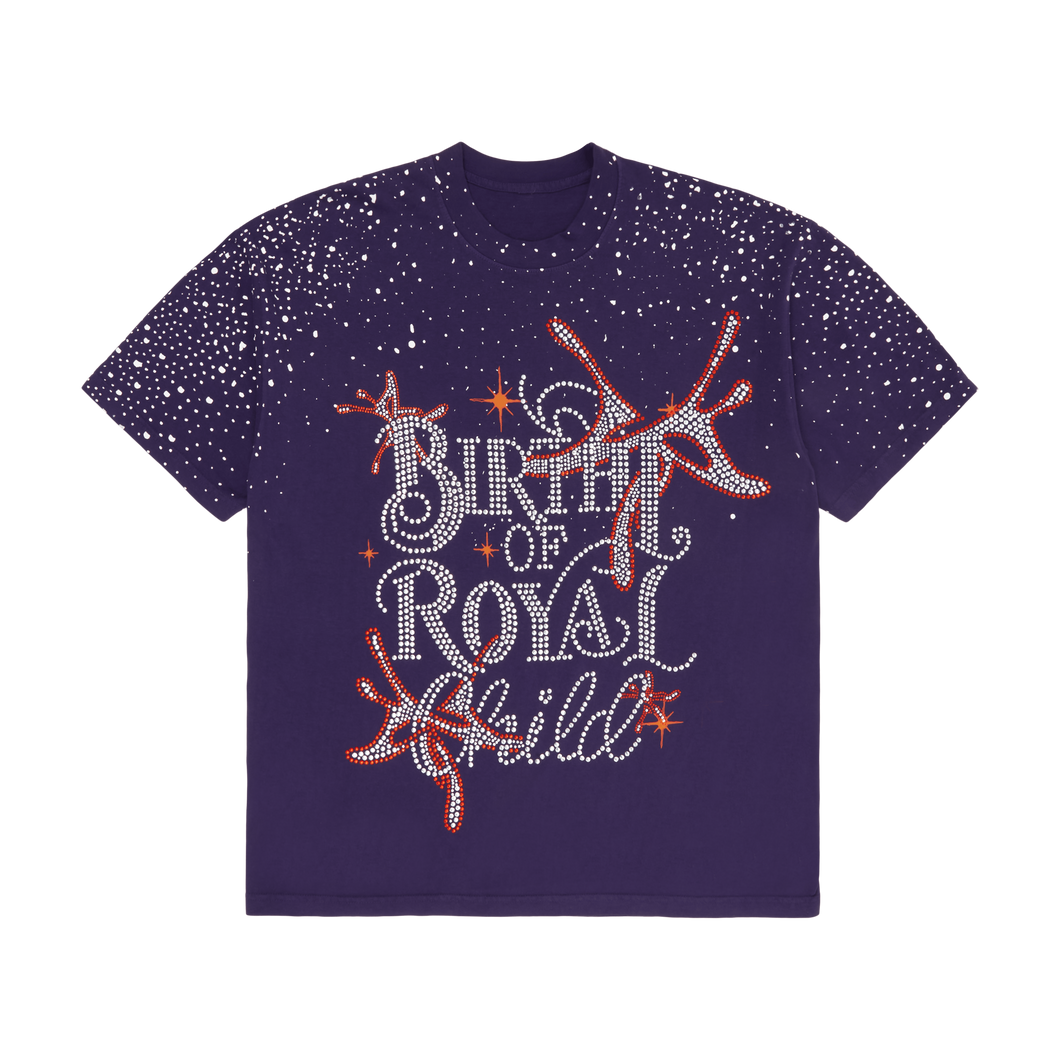 BIRTH OF ROYAL CHILD X YOUNG THUG YSL RHINESTONE TEE