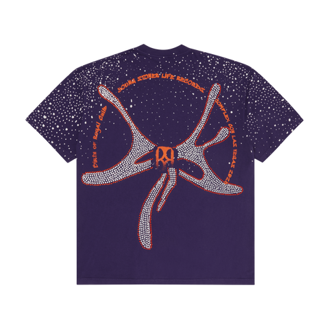 BIRTH OF ROYAL CHILD X YOUNG THUG TEE "YSL RHINESTONE TEE"