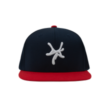 Load image into Gallery viewer, YSL HAT (NAVY/RED)
