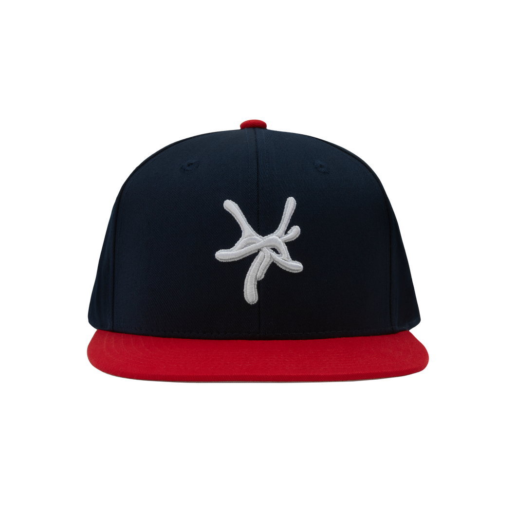 YSL HAT (NAVY/RED)