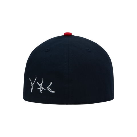 YSL HAT (NAVY/RED)